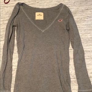 Hollsiter gray long sleeve